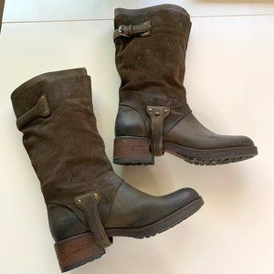 Vera Wang Lavender Essie Riding Moto Boot